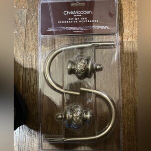 Chris Madden Decorative Holdbacks Set